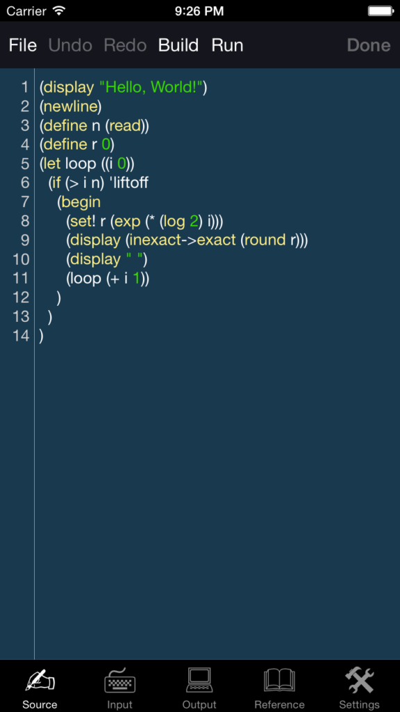 mathstudio scripting language based on